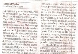 Diario Clarín 15/12/2013